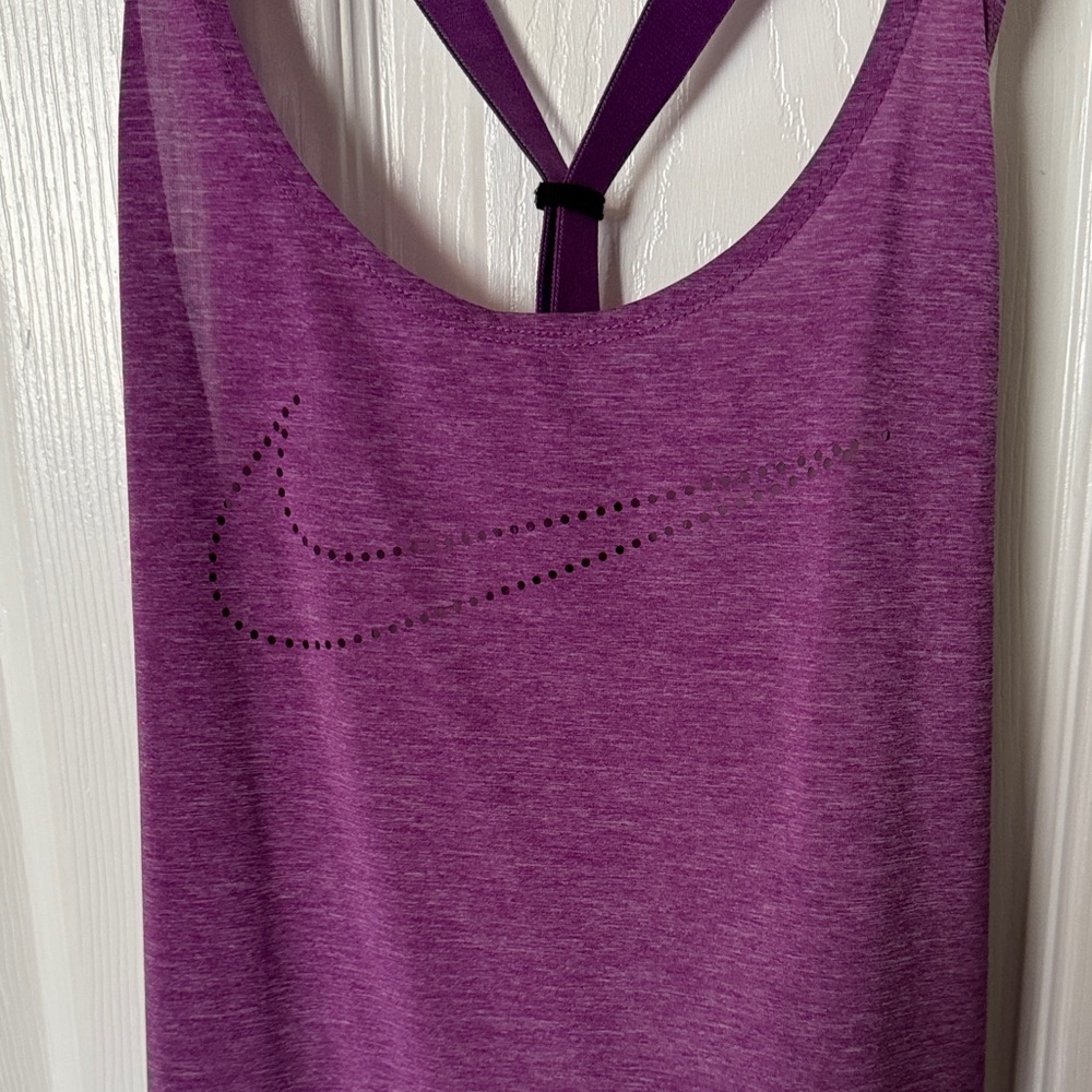 Nike Purple Athletic Tank w/keyhole back.